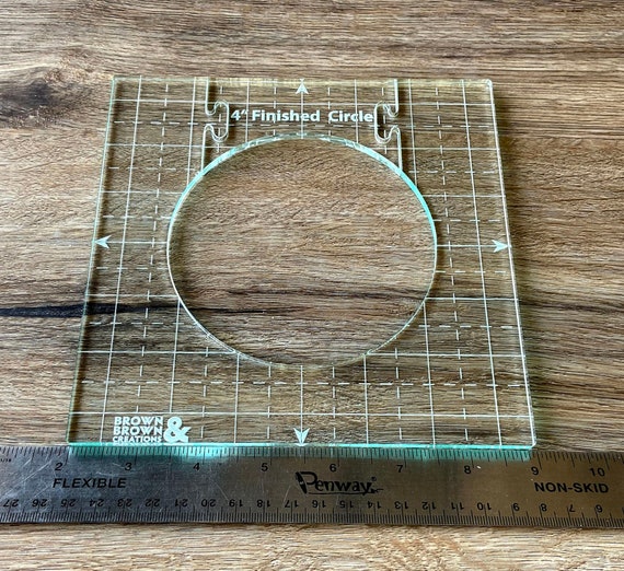 Spiral Arc Quilting Ruler, Longarm or Sit Down Quilting, Free Motion, Made  in the USA, Available for High and Low Shank Machines 