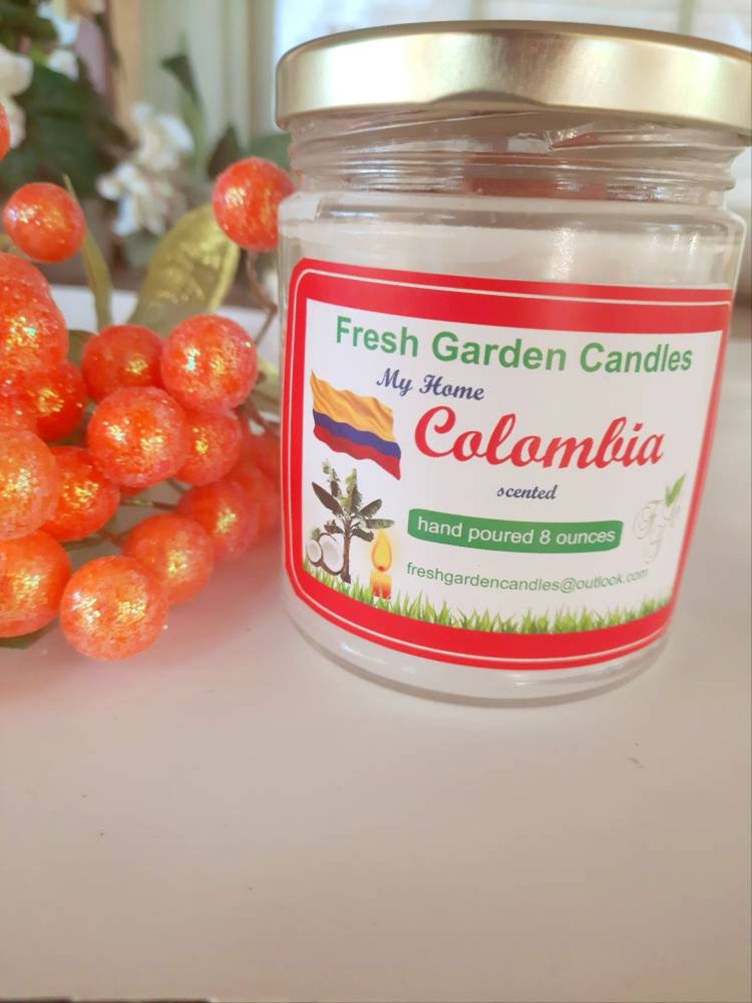 Colombia Scented Candle/spanish Candle Gift/home is Colombia Gift/spanish Candle/ Etsy