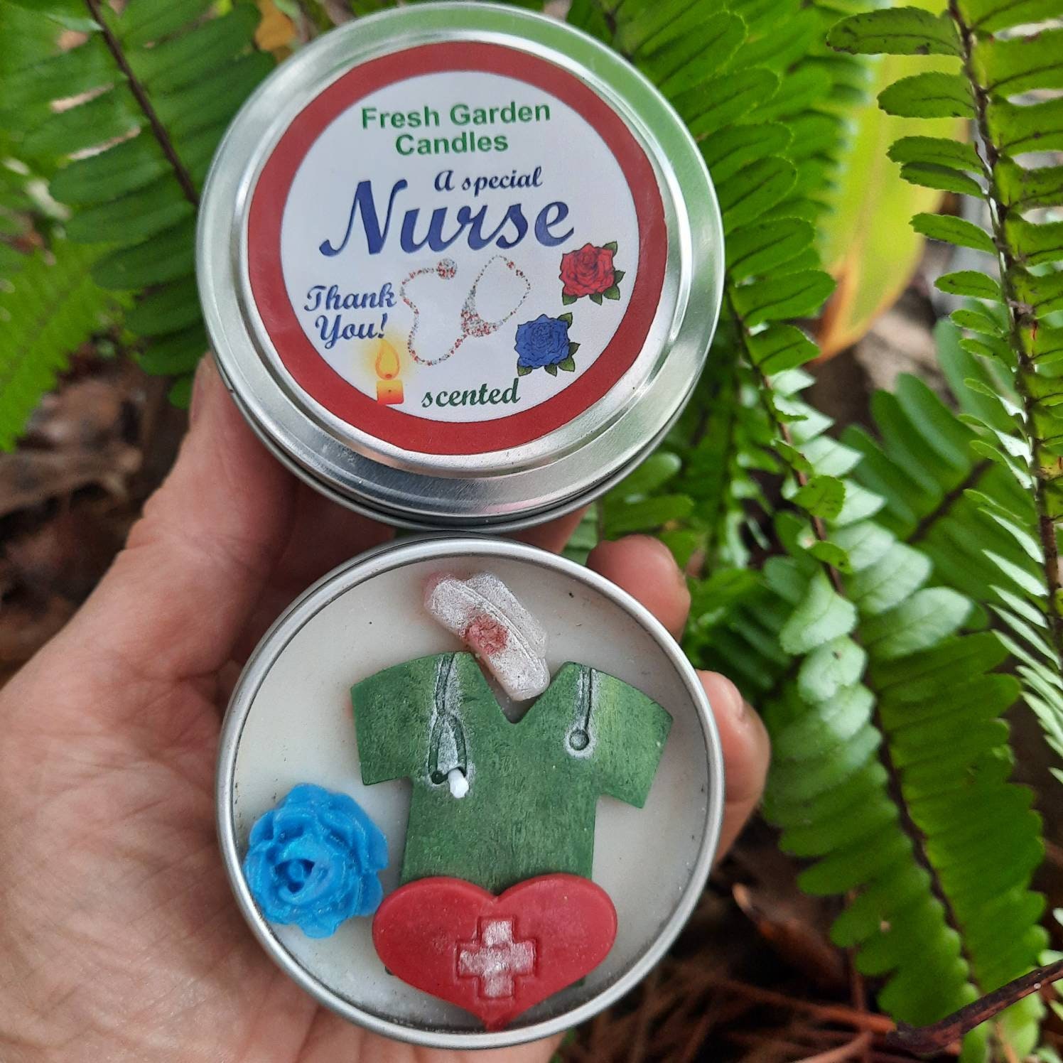 Special Nurse scented candle/thank you nurse candle/gift for a nurse