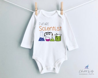 science baby clothes