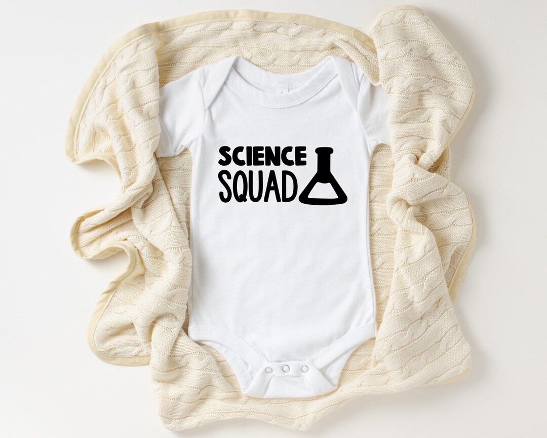 Science Squad Onesies® Science Baby Gifts Geeky Baby Outfit Etsy