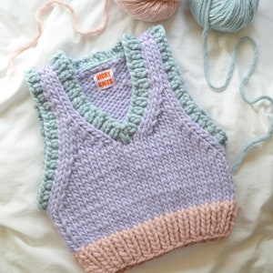 Vicky's Vest Knitting Pattern zdjęcie 7
