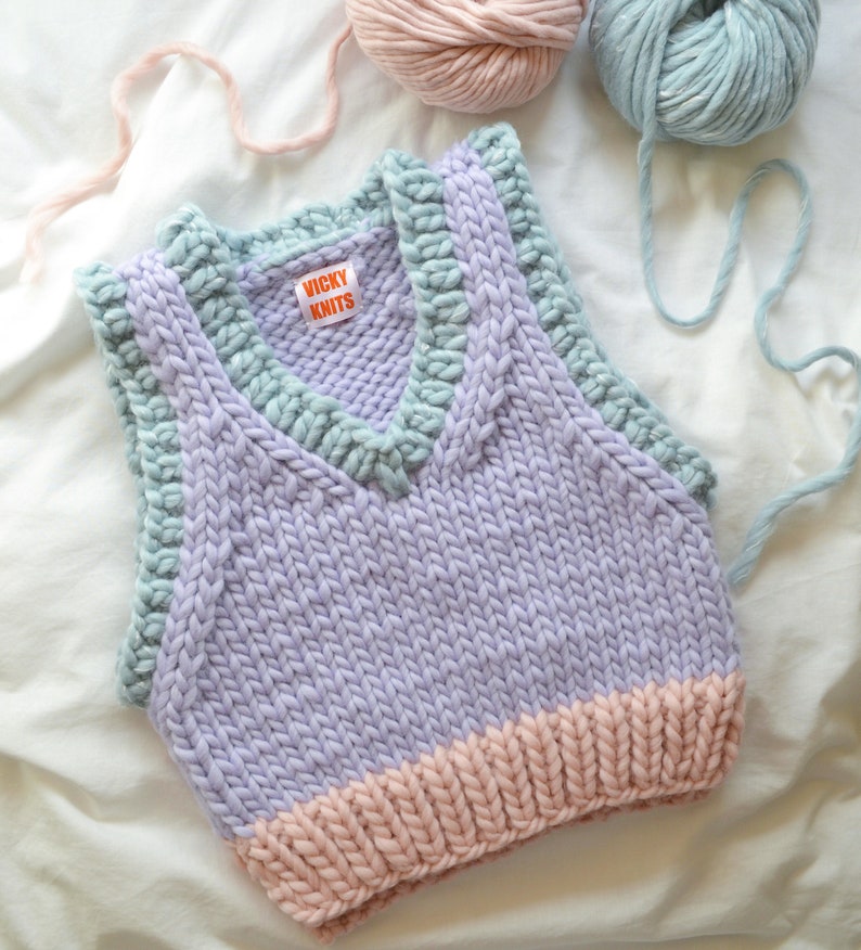 Vicky's Vest Knitting Pattern zdjęcie 7