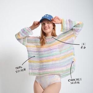 Multi Jumper Knitting Pattern image 6