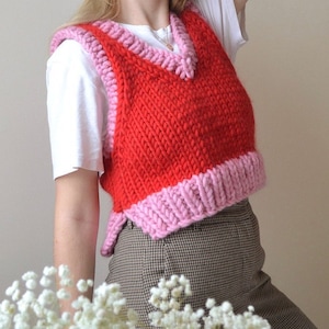 Vicky's Vest Knitting Pattern zdjęcie 5