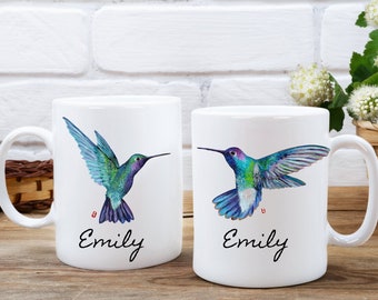 Hummingbird Mug, Hummingbird Coffee Mug,  Bird Mug, Hummingbird Gifts, Hummingbird Gifts for Women, Humming Bird Gifts, Humming Bird Mug
