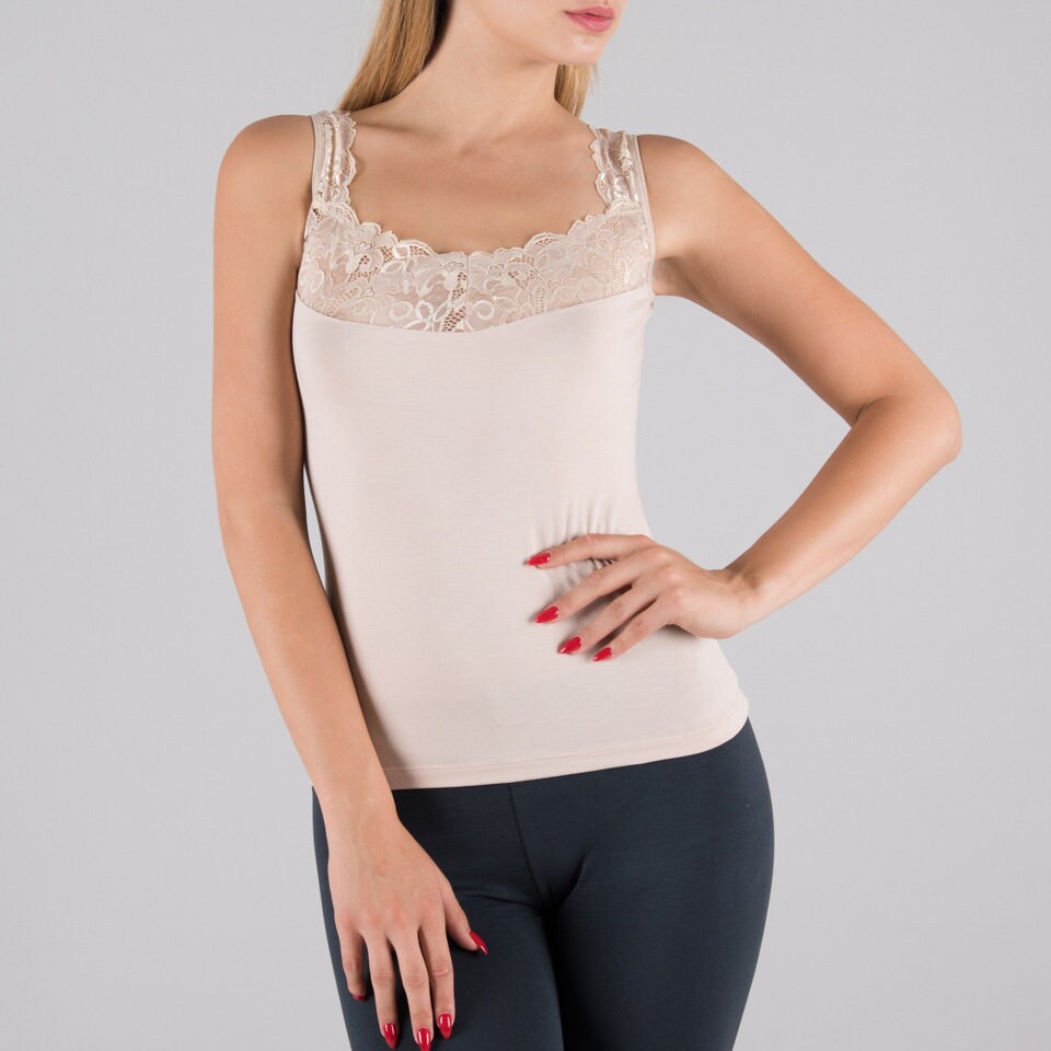 lacy undershirts