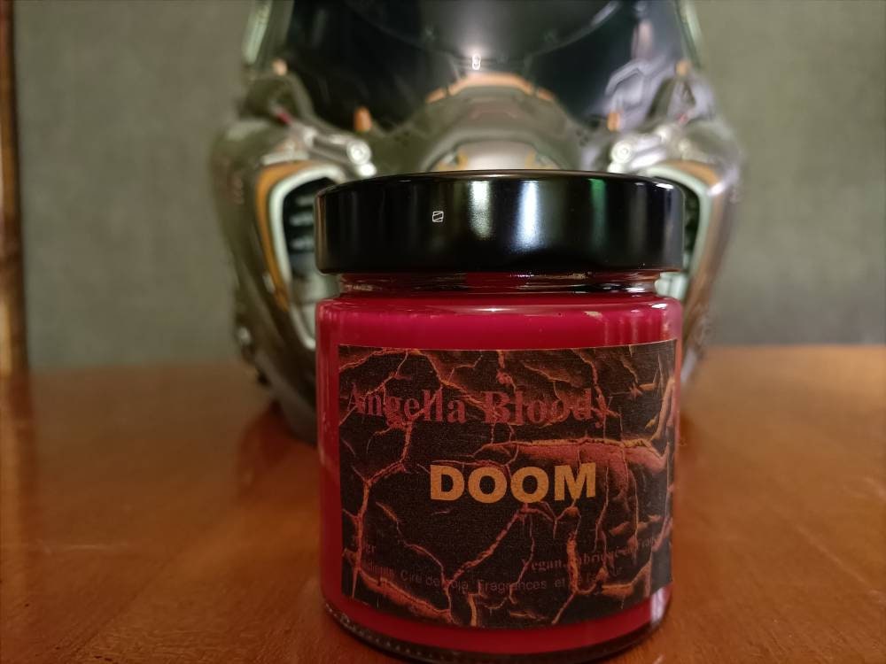 Bougie Doom | Geek Vegan Fait Main