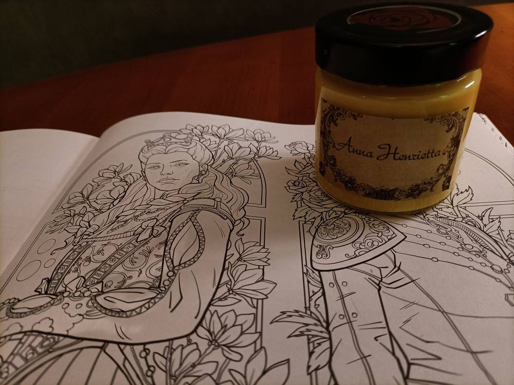 Bougie Witcher Anna Henrietta | Geek Vegan Fait Main