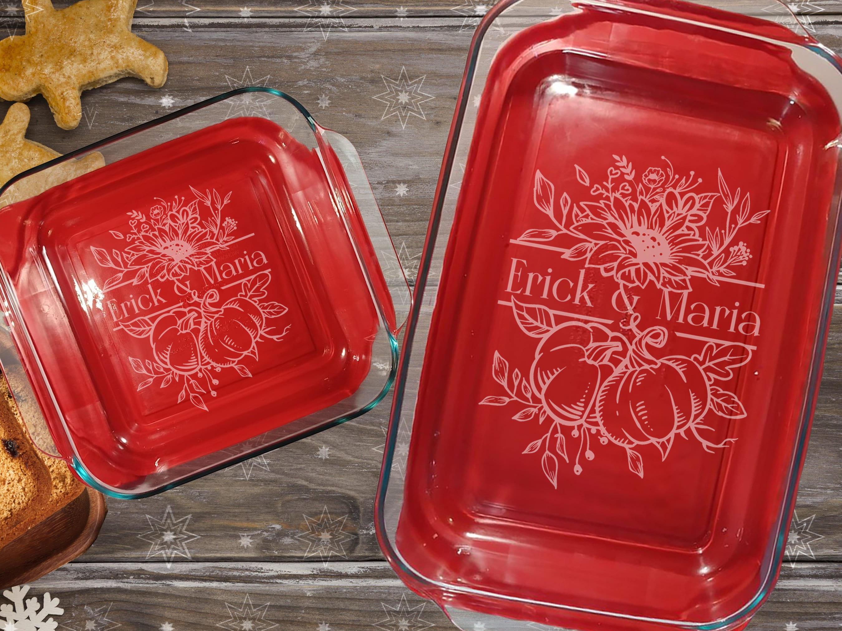 Reviews: Personalized Cake Pan - Turquoise Laser Engraved Lid - 9x13 -  $38.99