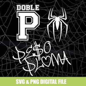 Peso Pluma Logo Jersey Spinne
