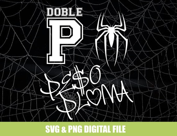 Peso Pluma Logo Jersey Araña