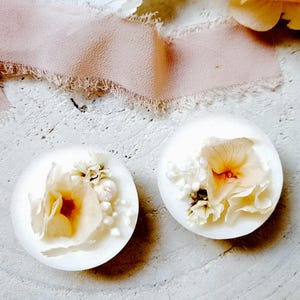 TORTINE Piccole tart segnaposto con botaniche profumate in cera di soia
