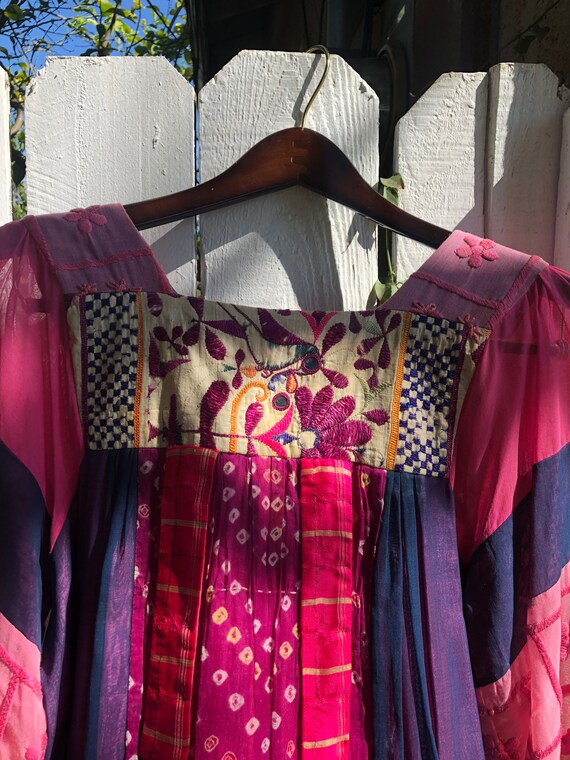 Vintage Joann Lopez berry muumuu