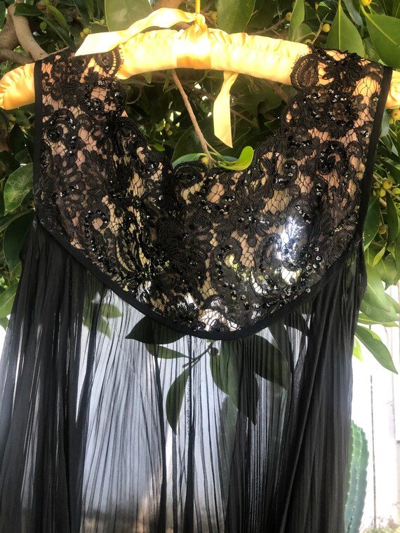 Vintage Sheer Sequined Robe