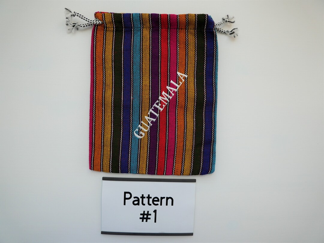 Guatemalan/mayan Pull String Pouch Etsy