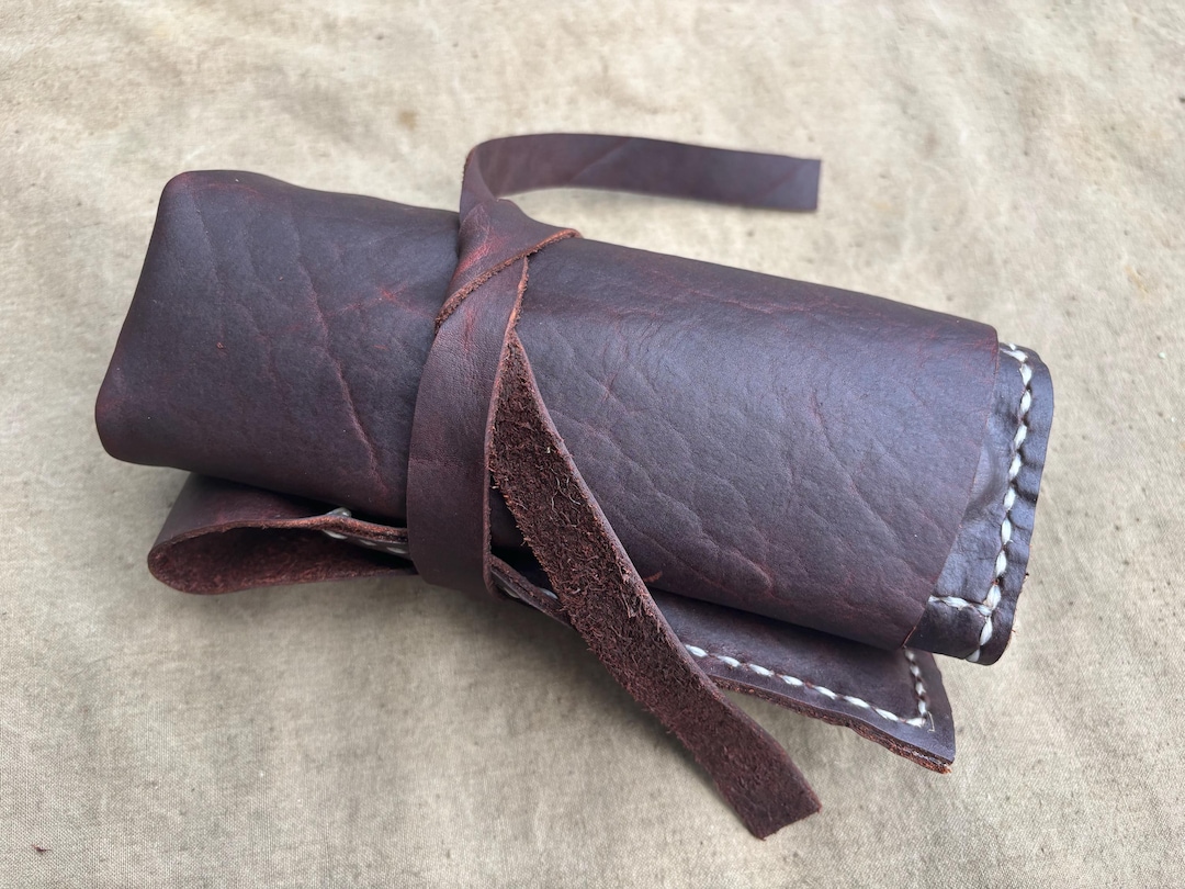 Leather Straight Razor Roll - Etsy