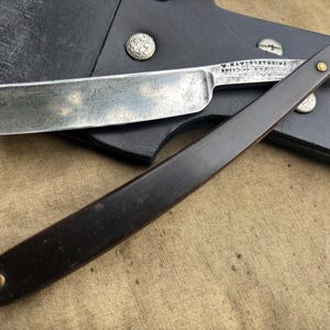 Vintage W Hawcroft and sons straight razor