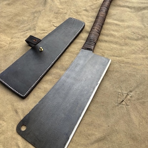 Antique vintage hogsplitter cleaver