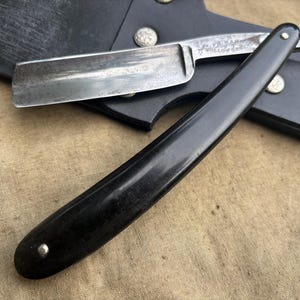 Vintage P H Hahn Co straight razor