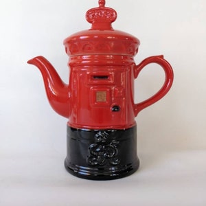 Price & Kensington Red Decorative Postbox Teapot