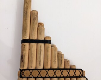 Vintage Bamboo Panpipes