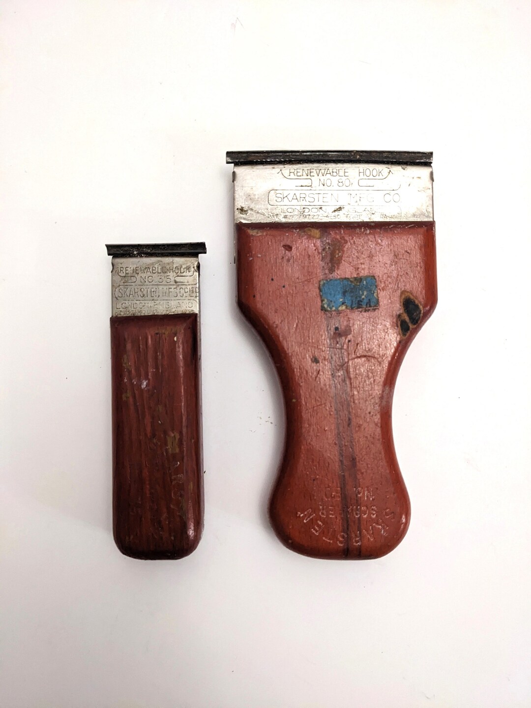 Pair of Skarsten Vintage Scrapers Etsy