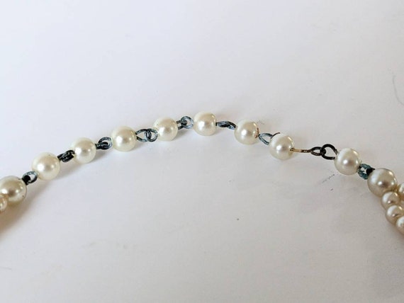 Vintage Faux Pearl Choker - image 5