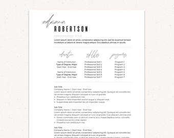 Joli Cv Etsy