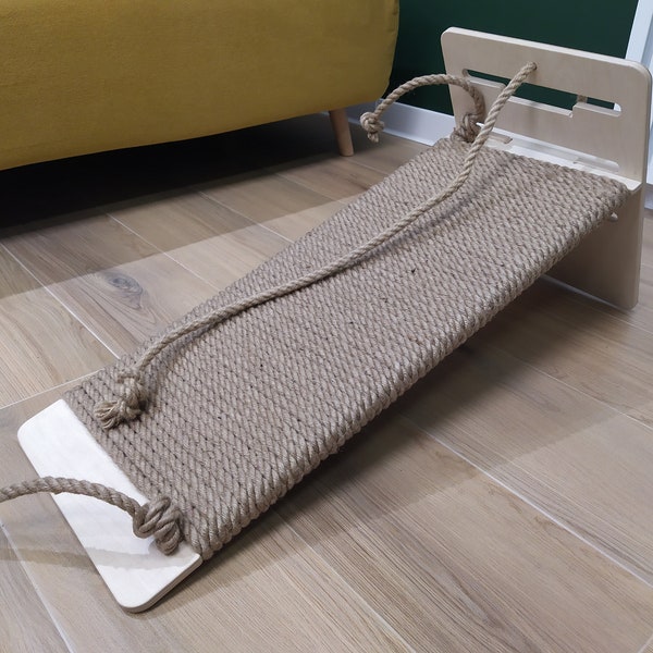 Hoek Scratcher Doubleside, Multiplex Cat Scratcher, Cat Furniture, Cat Toy, Scratcher Voor Kat, Houten Scratcher, Natural Wood Cat Scratcher