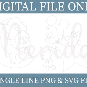 Nursery Sign - Single Line - Scroll Saw Template - Laser File - SVG - PNG