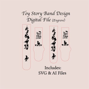 Spielzeug digitale Datei Uhr Band, intelligente Uhr, digitale Datei, Laser graviert, Glowforge getestet, einzigartig, Silikon, personalisierte Svg