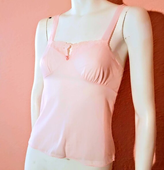 Vintage 1980s Vassarette Pink Camisole - Etsy