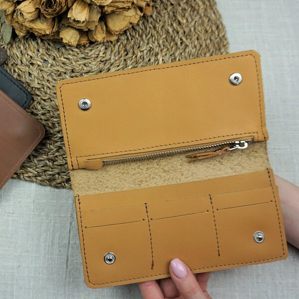 Engraved Leather wallet women's Wallet women Leather wallet for women Leather wallet women Slim Leather wallet Leather wallet Gift for Her