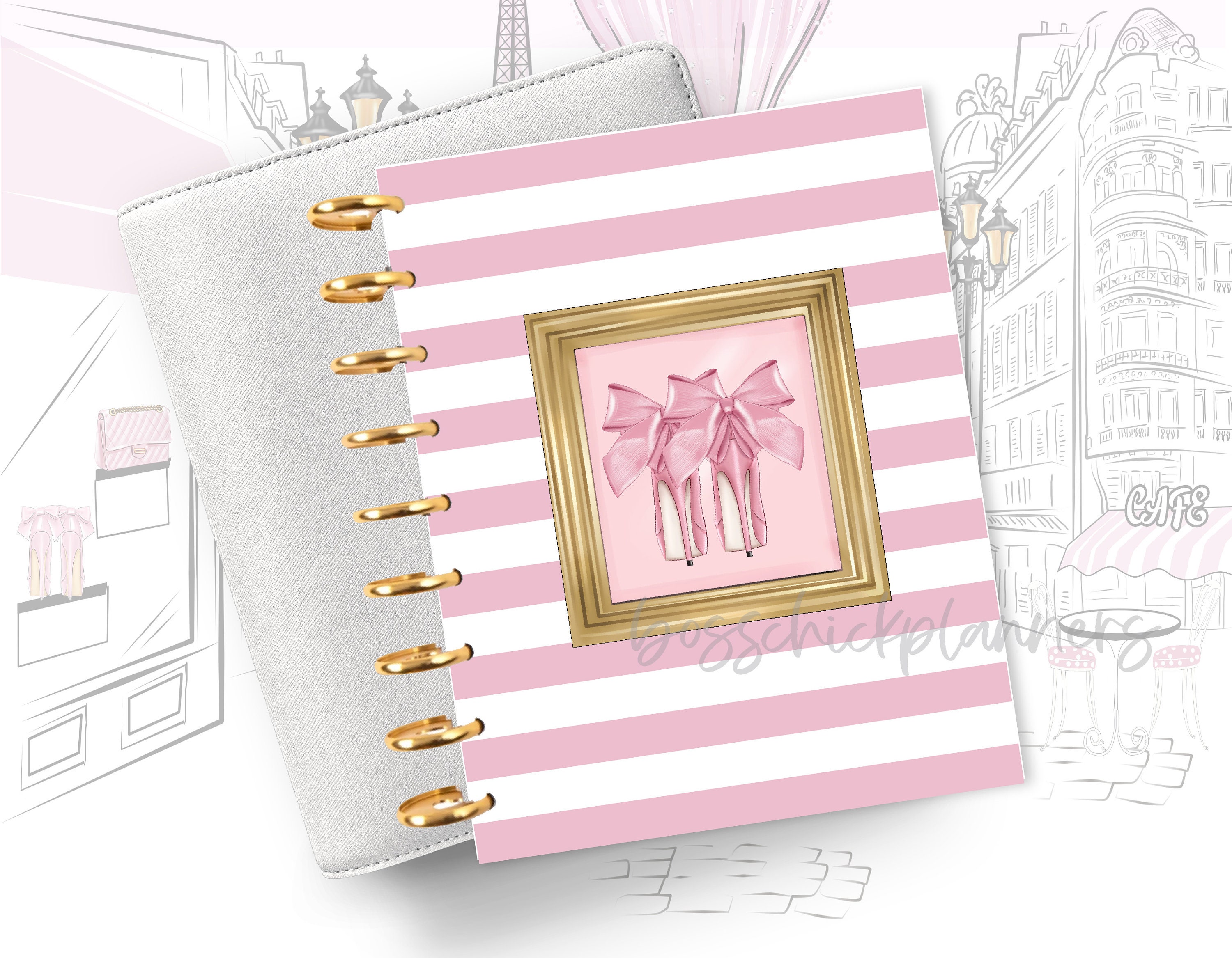 RARE Louis Vuitton Koala Pink Monogram Small Ring Agenda PM – The