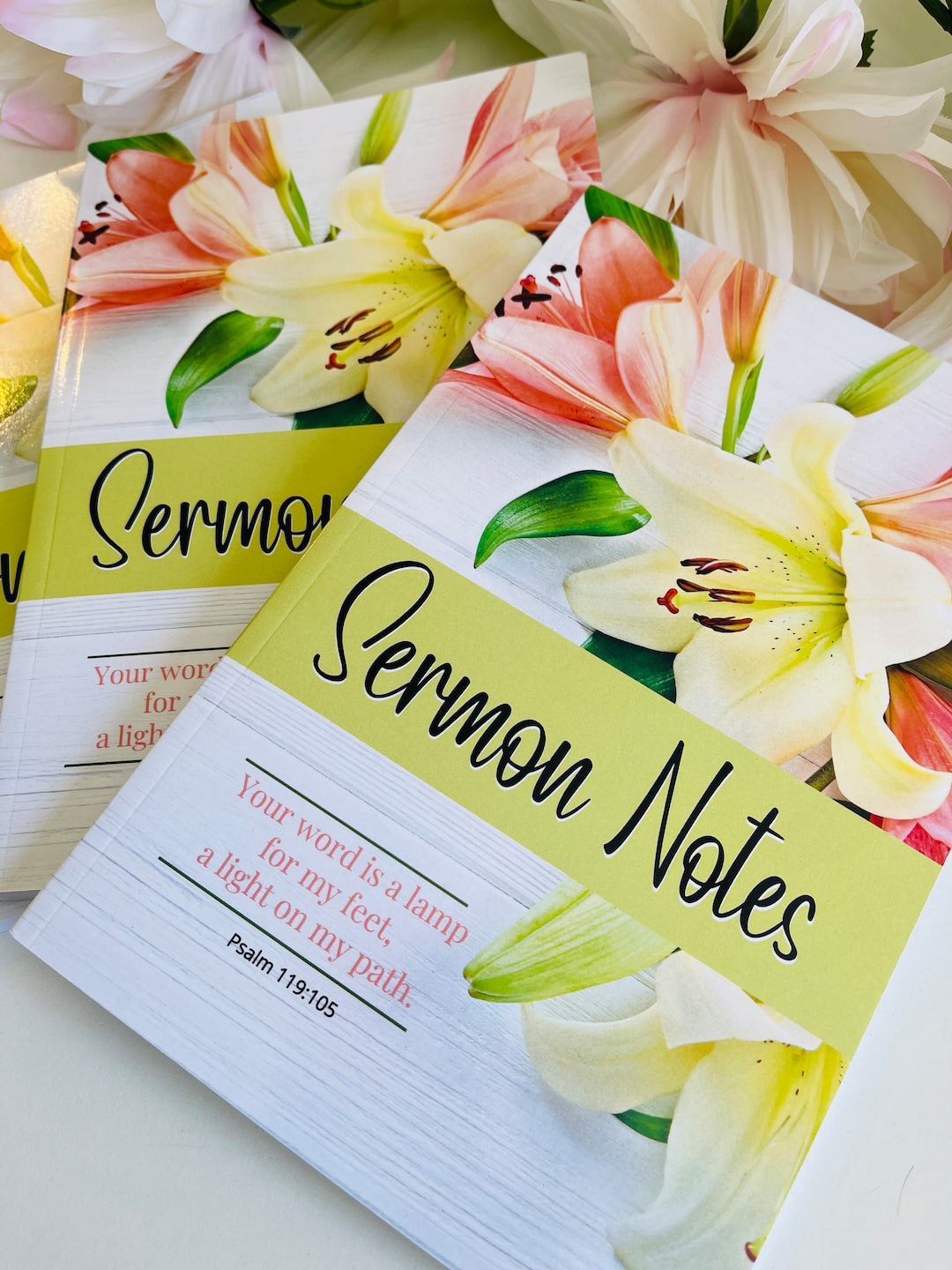 Women's Sermon Notes Journal Christian Journal for Women to Record ...