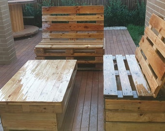 Rustic Pallet Chairs