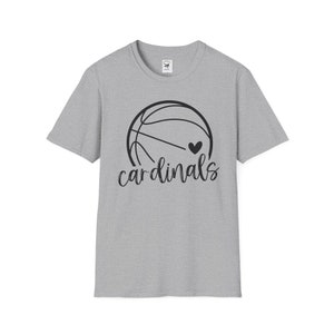 Cardinal Basketball Unisex Softstyle T-Shirt