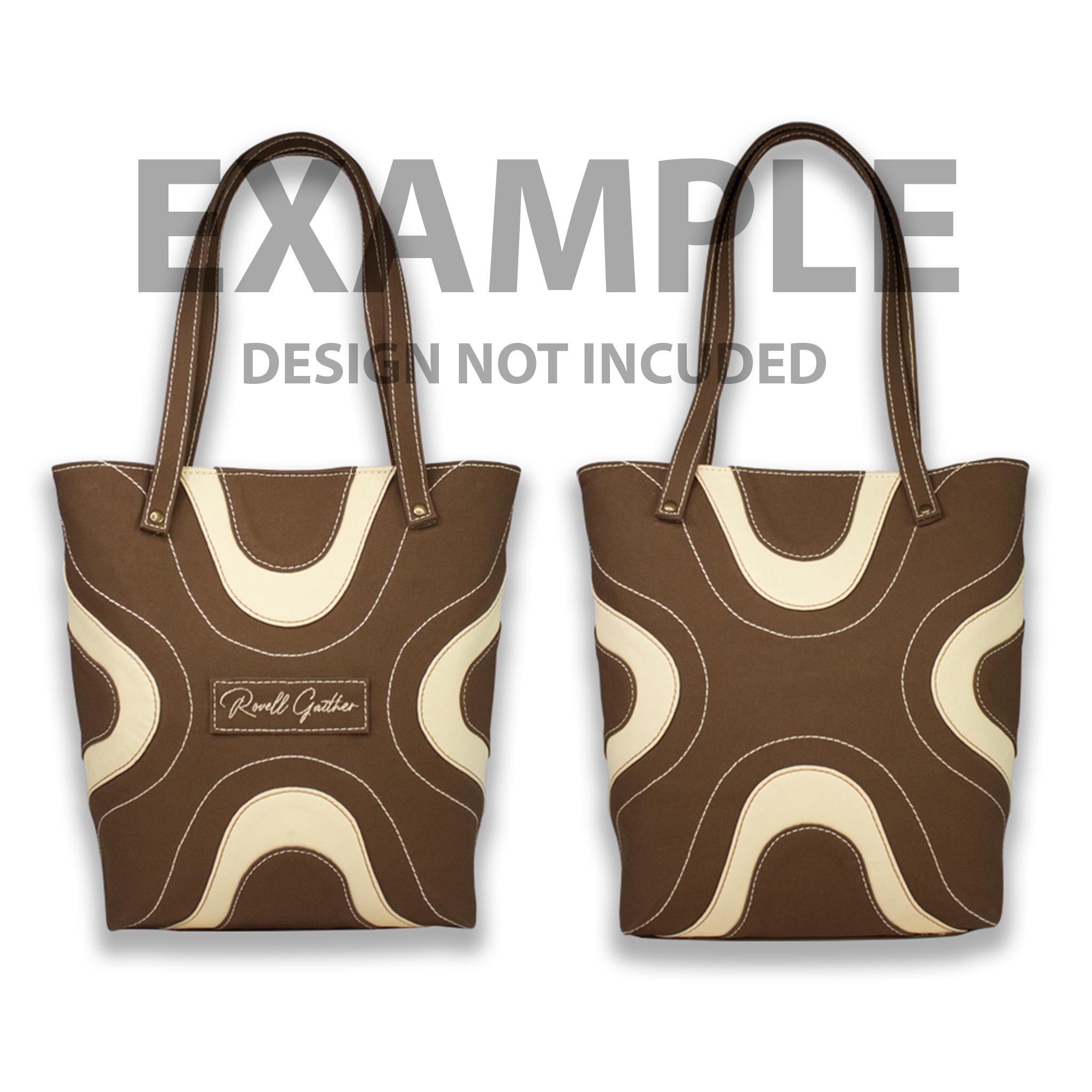 Grab N Go Tote Bag Sewing Pattern That's Beginner Friendly With PDF ...