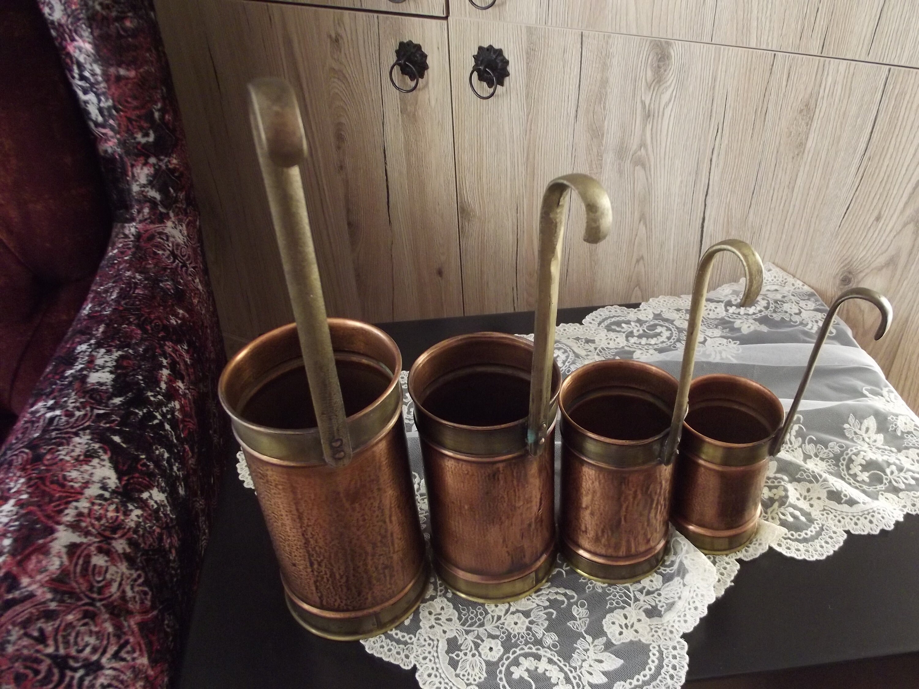 Vintage Copper Spoon Holder Kitchen Spoon Storage Spoon Etsy Australia