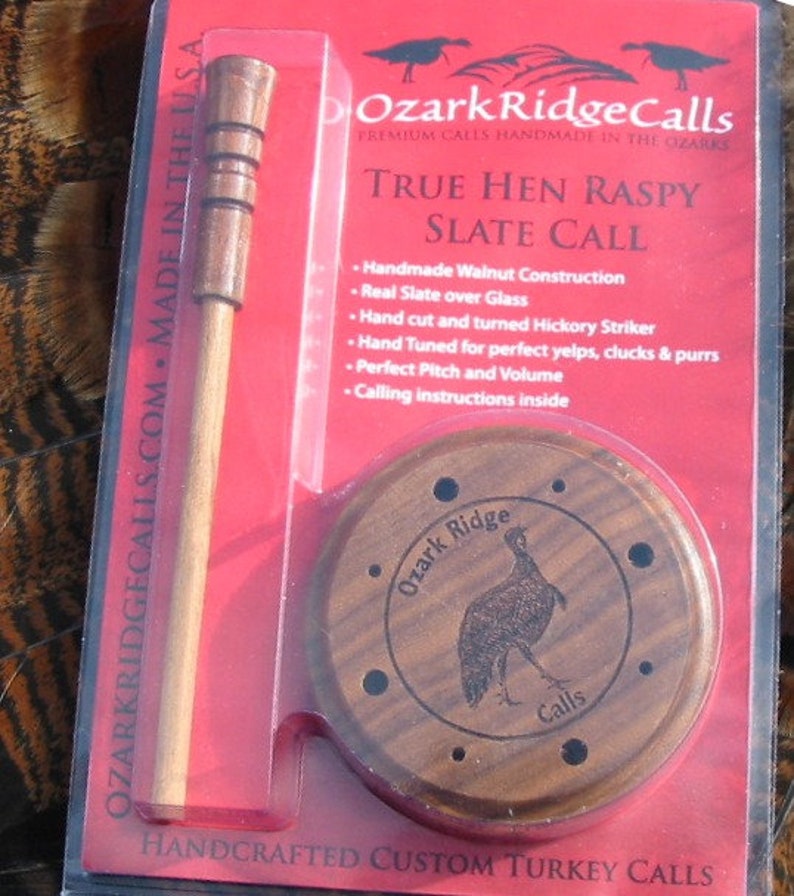 Ozark Ridge True Hen Raspy Slate Turkey Call Etsy