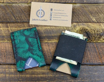 Leather Wallet Front Pocket Wallet Minimalist Wallet Slim Wallet Small Leather Wallet Travel Wallet Minimalist Leather Wallet Personalized