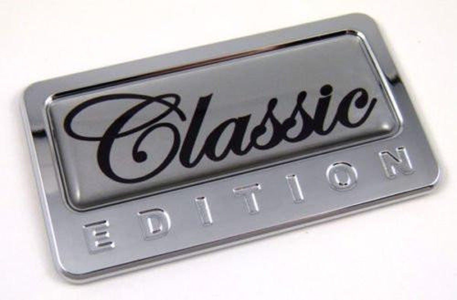 Car Chrome Decals Cbediclass Classic Custom Edition Chrome Etsy