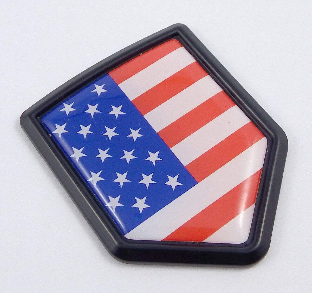Police Thin Blue line Flag Black Shield Car Bike Decal Crest Emblem 3D Sticker Police Thin Blue line Flag Black Shield Car Bike Decal Crest Emblem 3D Sticker