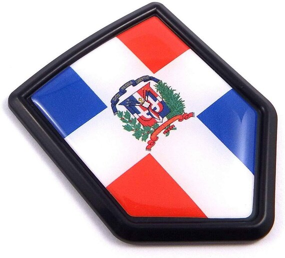 Dalmacija Flag Domed Chrome Emblem – 3D Car Sticker, 2x2.25 Inches, Croatia / Hajduk