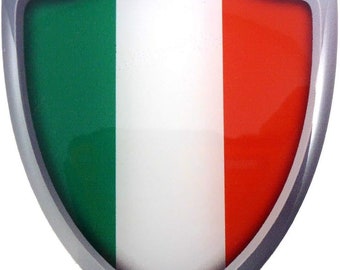 1pc Car Truck Auto 3D Italian Italy Flag Emblem Sticker Metal Badge Decal Decor 1pc Car Truck Auto 3D Italian Italy Flag Emblem Sticker Metal Badge Decal Decor