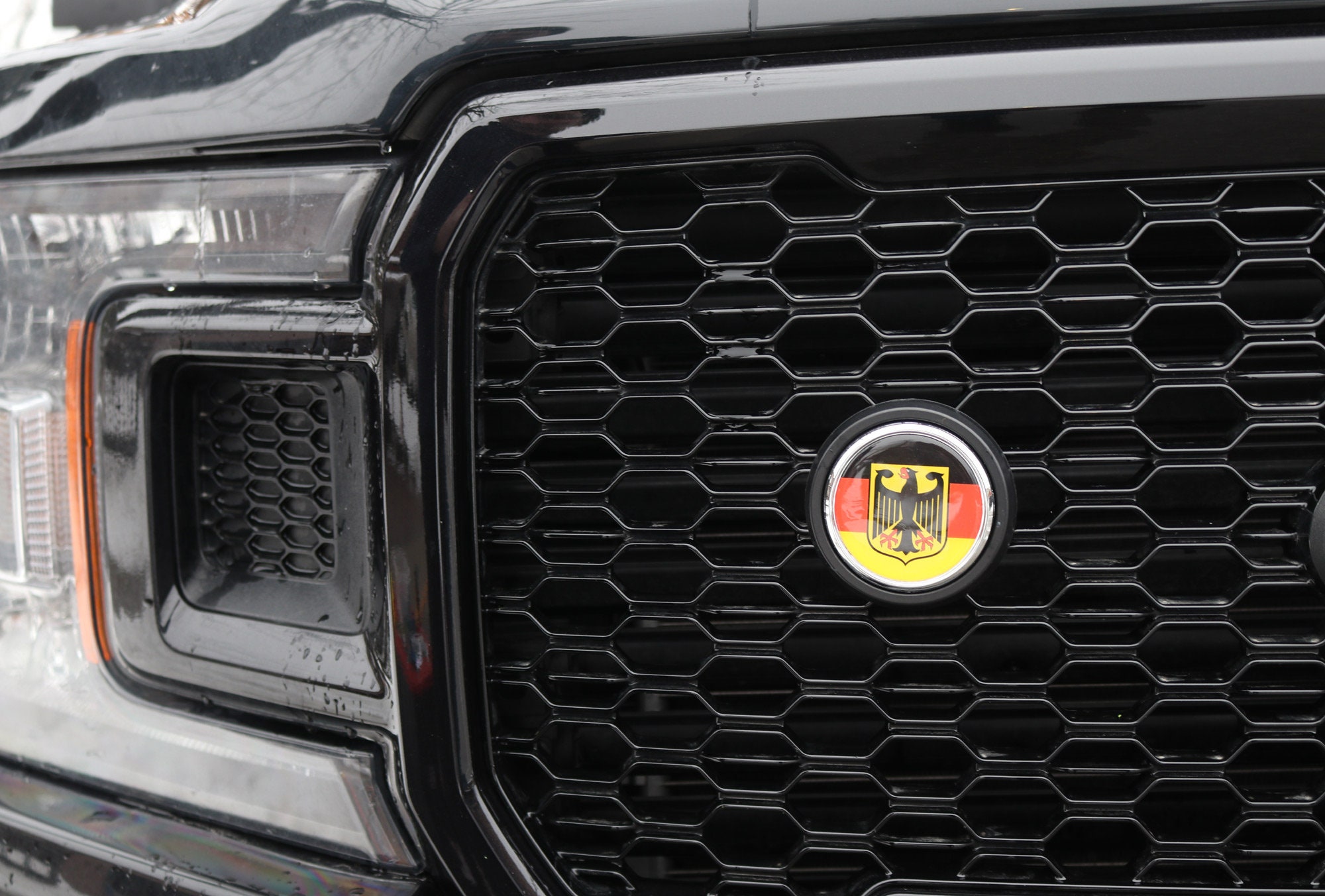 Tamaulipas Mexico Grille Badge for car truck grill mount Mexican flag