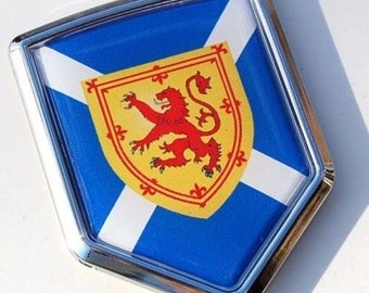 Scotland decal Scottish flag car chrome emblem sticker