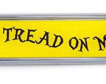 Don't Tread on Me Car Chrome Emblem 3D auto Decal Sticker for car Bike Boat 5.3"