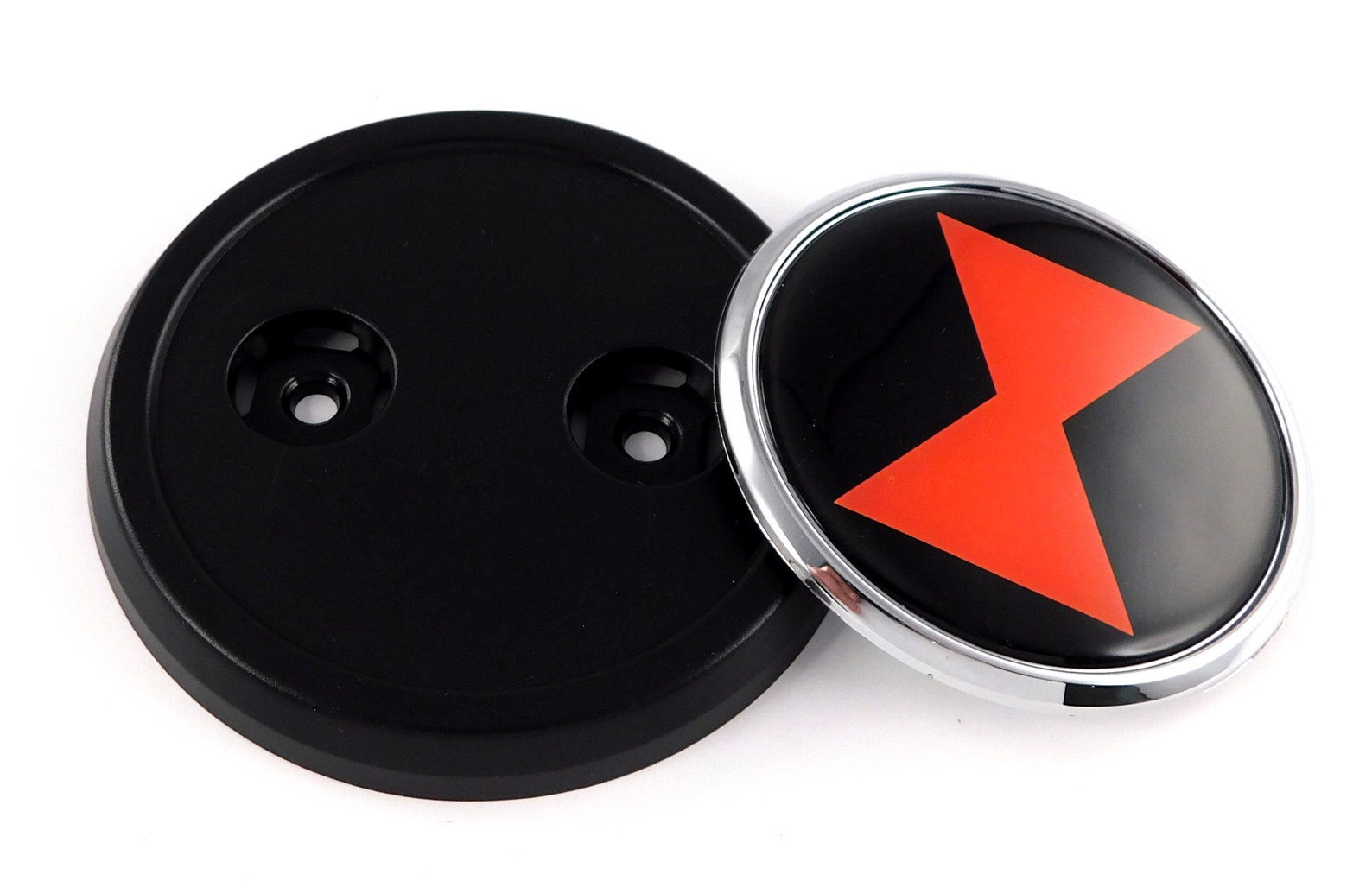 Black Widow Car Truck Black Round Grill Badge 3.5 grille Etsy